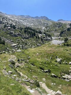 Fotografia z Gisela Walz na trase