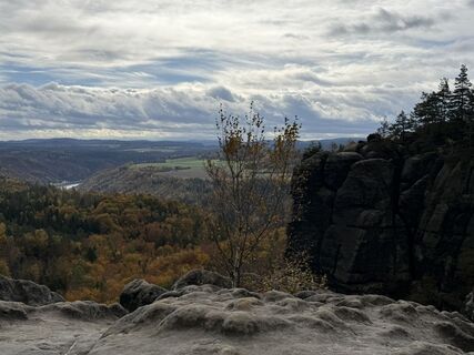 Foto da Sibylle Goth lungo il tour