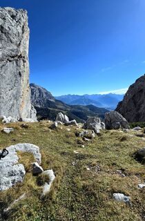 Photo de Veronika Strauss le long du parcours