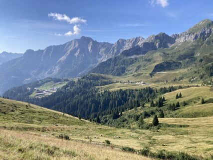 Foto von Marilena Locatelli entlang der Tour
