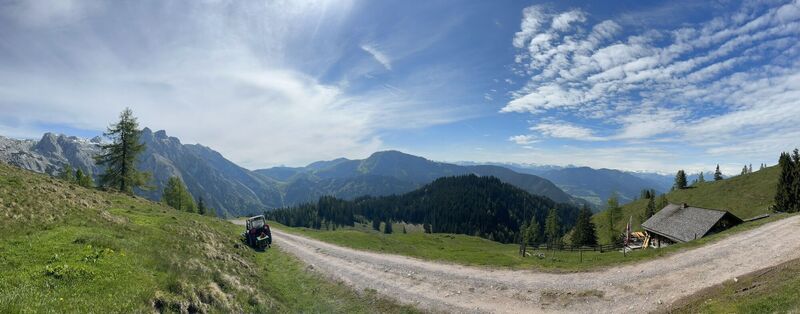 Fotografia z Florian Schönbeck na trase