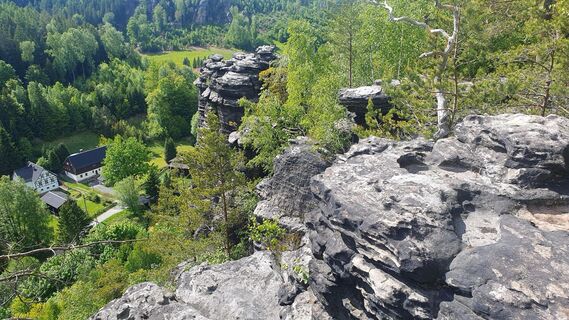 Blick vom Großvaterstuhl