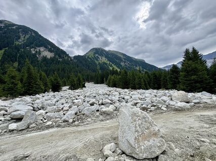 Foto von Peter Vogt entlang der Tour