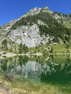 Photo de Sandy le long du parcours