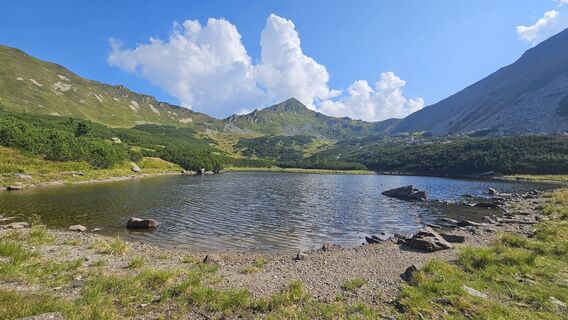 Photo de Francesco Höllbacher le long du parcours