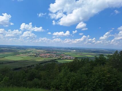 Foto von Bine entlang der Tour