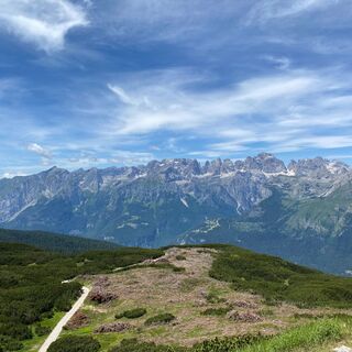 Dolomiten der Brenta von Cima Paganella aus
