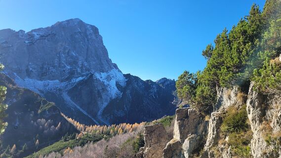 Foto von Gianni Varutti entlang der Tour