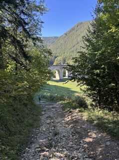 Foto von Anna Martynova entlang der Tour