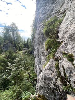 Photo de Waltraud Hollauf le long du parcours