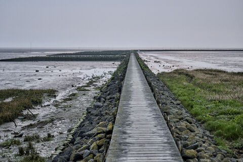 Wattenmeer an der Wurster Nordseeküste