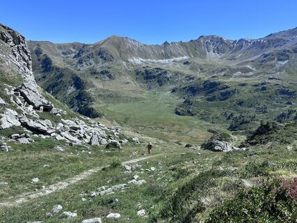 Foto von Yves Ecuyer entlang der Tour