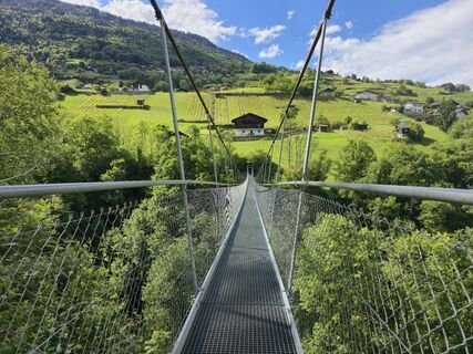 Foto von Andreia Doffemont entlang der Tour