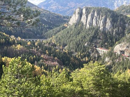 Foto von Johann Fahrner entlang der Tour