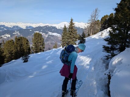 Foto von Paul Bridgland entlang der Tour