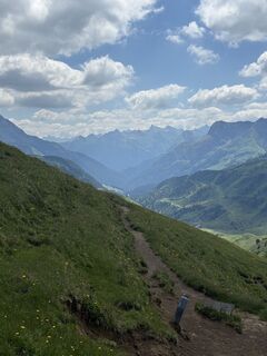 Foto von Helmut Kögler entlang der Tour