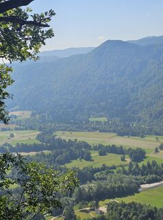 Photo de Angelika Gerung le long du parcours