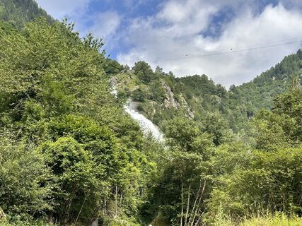 Zdjęcie z Norbert Herbig wzdłuż trasy