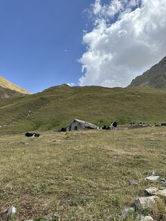 Photo de Stefano Mestroni le long du parcours