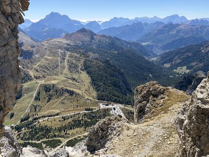 Foto von Sandra Wagemans entlang der Tour