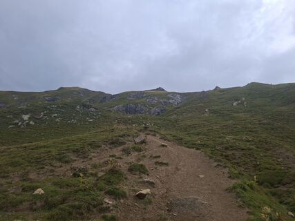 Photo de Karl-Heinz Martin le long du parcours