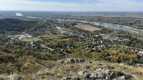Foto van Peter Hörler langs de tour