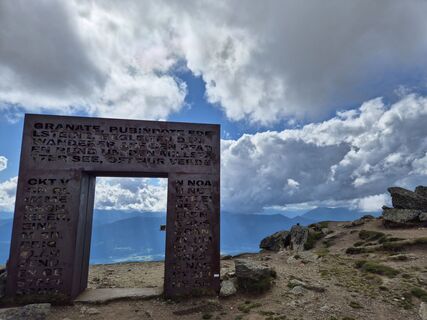 Foto de Patrick Unger a lo largo del recorrido