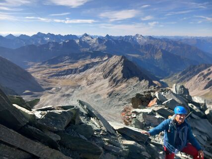 Photo de Lehel Antal le long du parcours