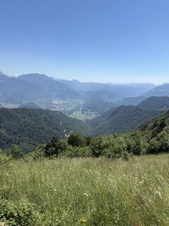 Foto de Vid Klemenčič a lo largo del recorrido