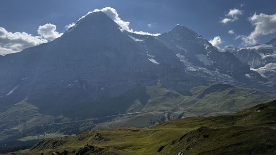 Foto von Andy Hills entlang der Tour