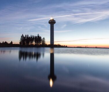 Hochheideturm und Bergsee Ettelsberg