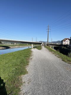 Foto von Ewald Zweifel entlang der Tour