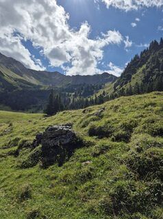 Foto de Gerd Schaefer a lo largo del recorrido
