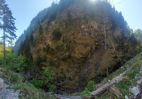 Foto von Michael Lhotka entlang der Tour