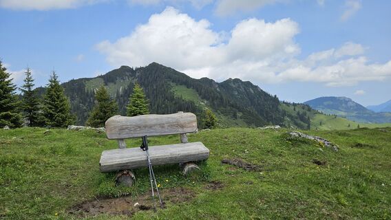 Photo de Christian Thomas le long du parcours