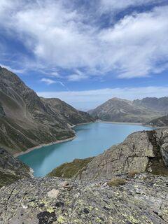Foto de Dietrich Pinhammer a lo largo del recorrido
