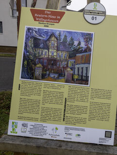 Station 1 des Kukuks-Wegs am Reuternhaus