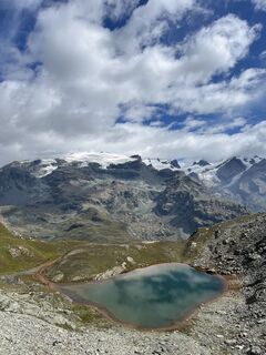 Foto von Monica entlang der Tour