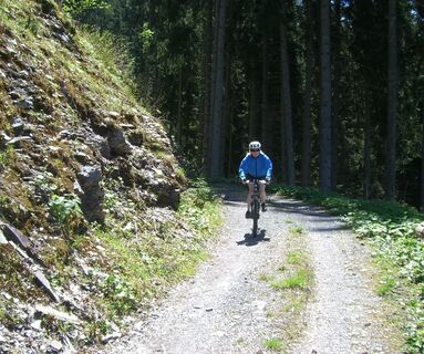 Aufstieg in Richtung Kunkelspass