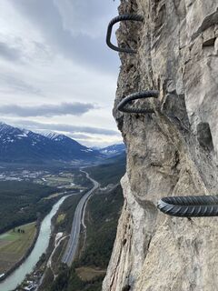Photo de Sonja Ulmer le long du parcours