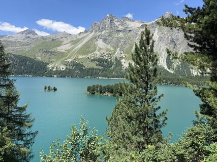 Foto von Astrid entlang der Tour