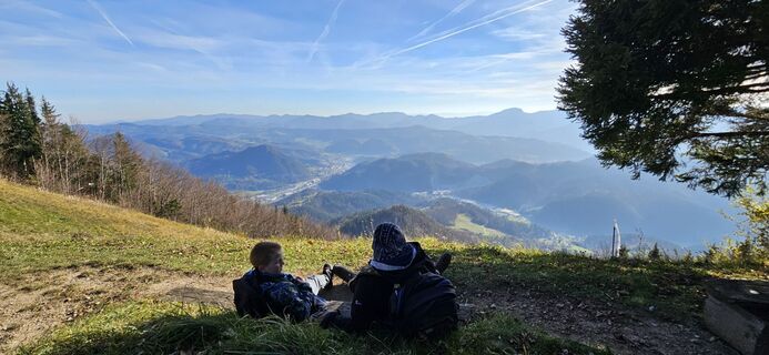 Foto von Mateja Rečnik entlang der Tour