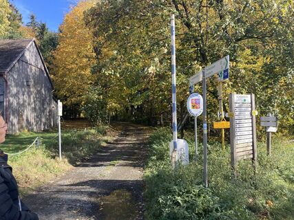 Photo de Stephan Schindel le long du parcours