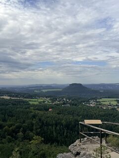 Foto von Paul entlang der Tour