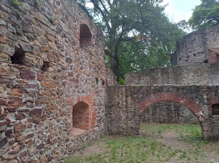 Foto von Magdolna Szabóné Bélafi entlang der Tour