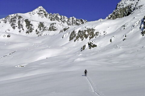 Skitour Seespitze Aufstieg