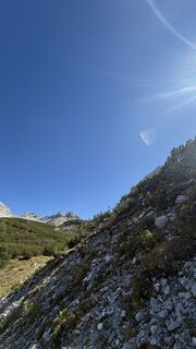 Foto van Klaus Pinter langs de tour