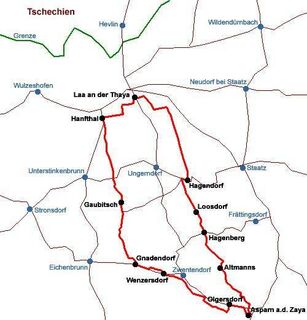 Plan Neuburger-Radtour