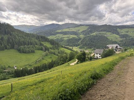 Foto von Alois Moosmann entlang der Tour