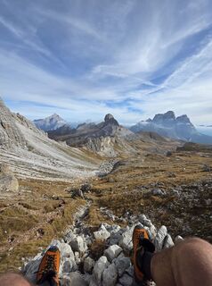 Foto von Mădălin entlang der Tour